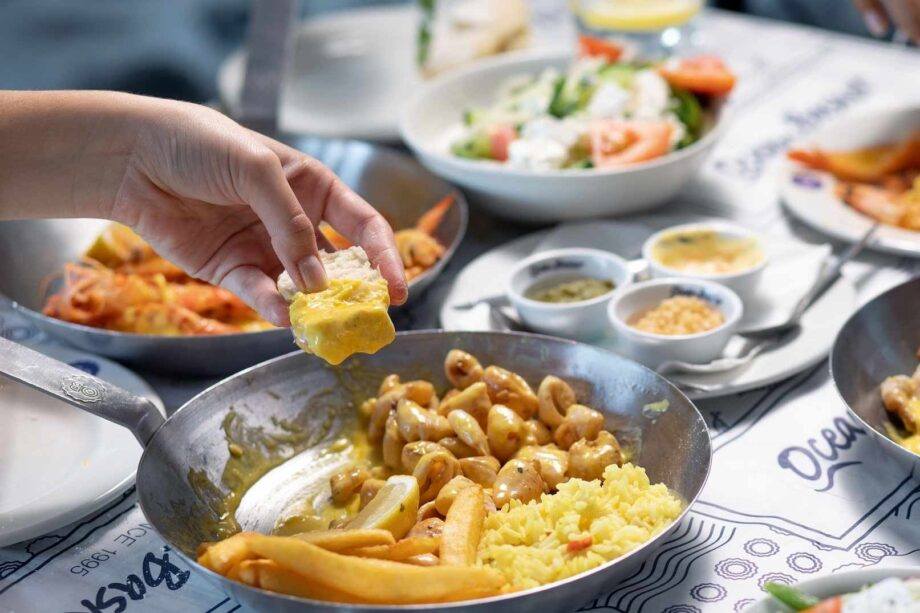 image of Ocean Basket seafood platter