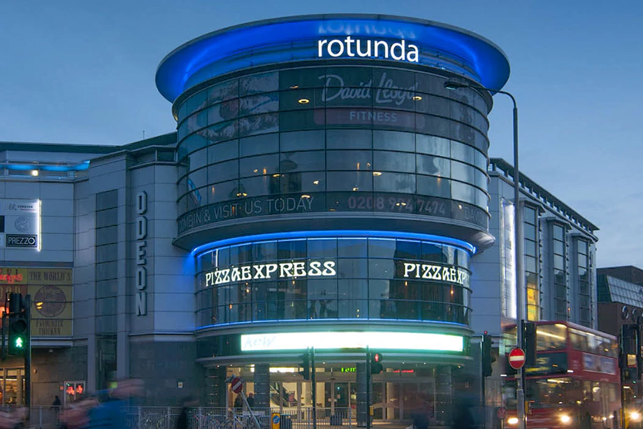 Outside façade of the Rotunda building in Kingston